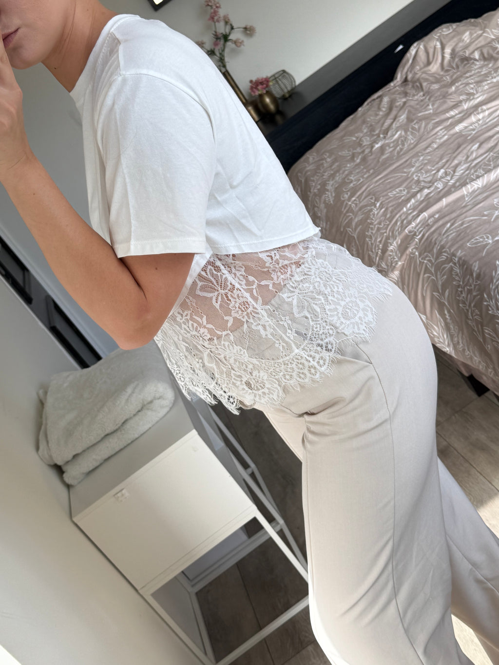 Jade Lace Top